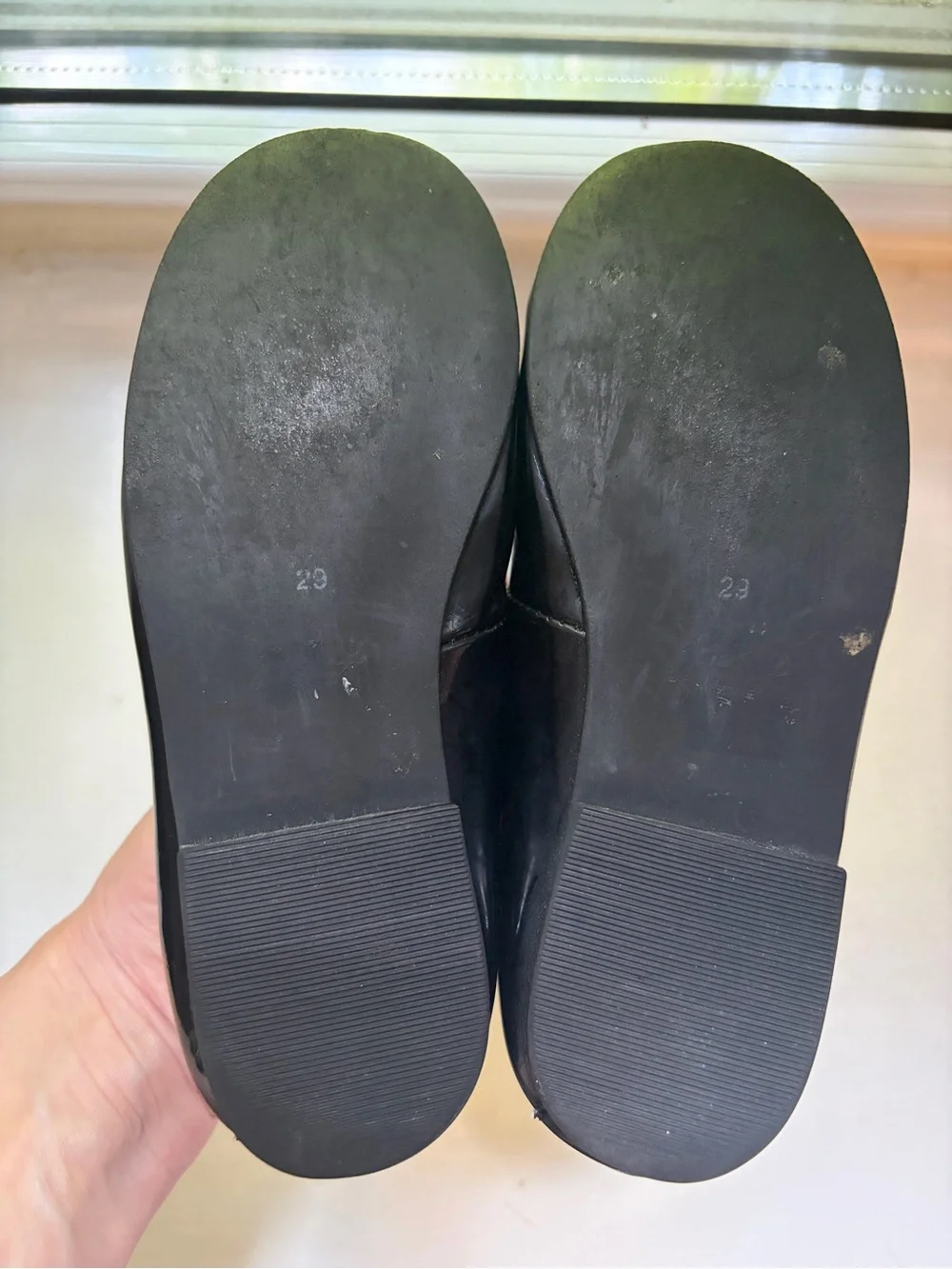 Jacadi Black Patent Ballet Flats with Bow